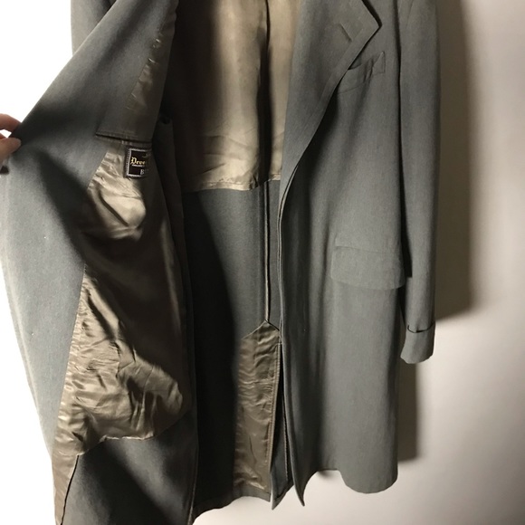 Men’s Wool Dress Coat - Picture 6 of 6